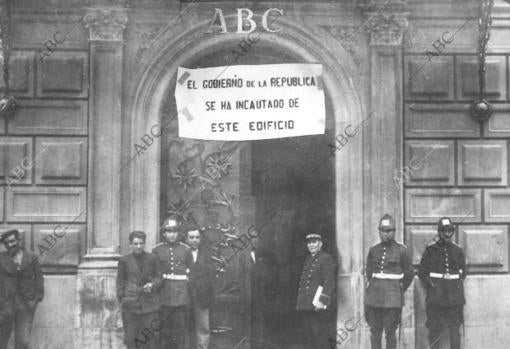 Madrid, mayo de 1931. Al poco de ser proclamada la II República Española, el 10 de mayo se suspende la publicación de nuestro periódico y se incauta del edificio de Prensa Española en la calle Serrano. Duró 25 días, hasta el 5 de junio