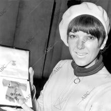 La diseñadora Mary Quant, creadora de la minifalda