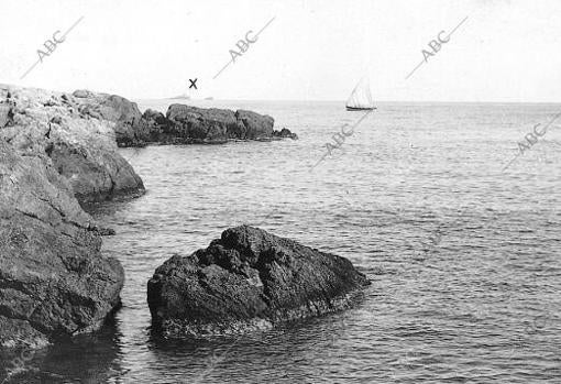Los bajos de las Hormigas, vistos desde el faro de Cabo de Palos