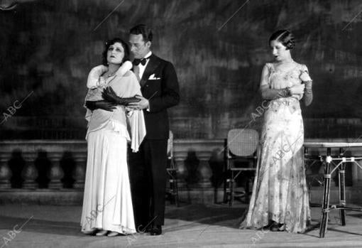 Madrid. Abril de 1931. &quot;Margarita, Armando y su padre&quot;, de Jardiel Poncela, estrenada en el Teatro la Comedia