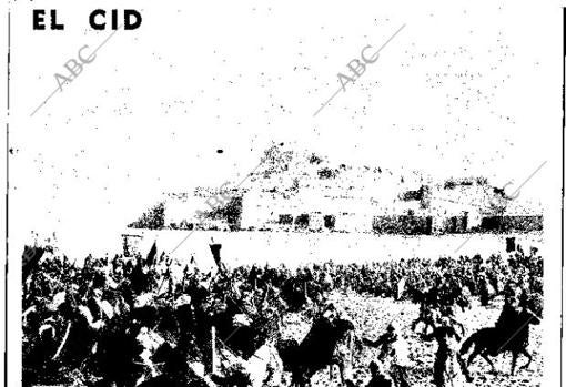 Reportaje de marzo de 1961 dedicado al rodaje de El Cid en Peñíscola.