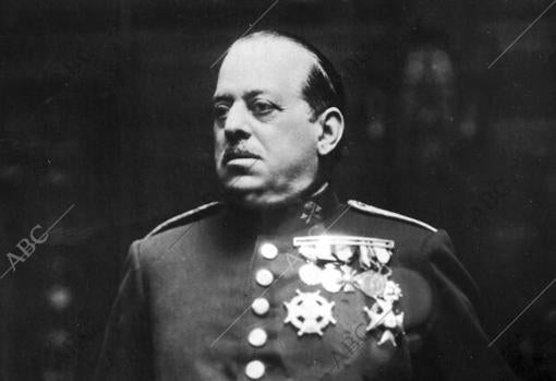 Un retrato del general Sanjurjo