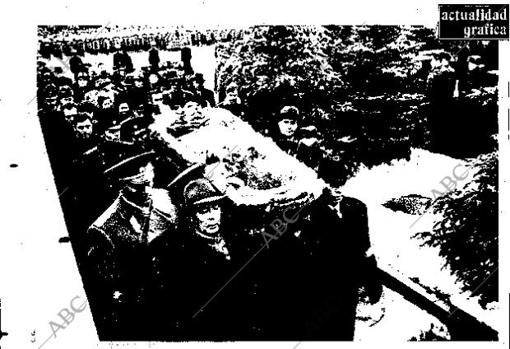 Entierro del último líder bolchevique