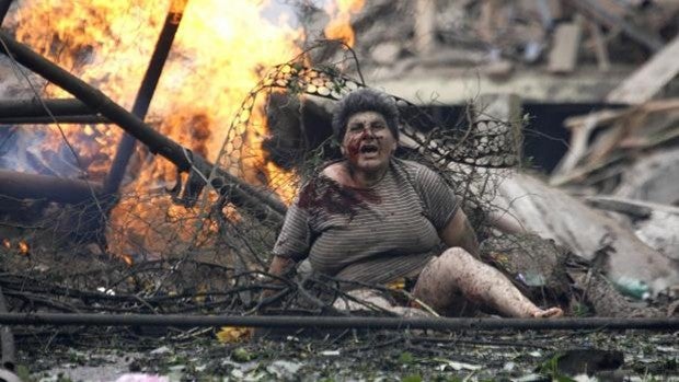 Las imágenes de la guerra entre Rusia y Georgia, en 2008