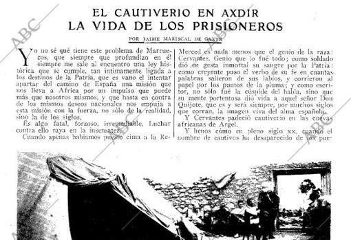 La vida de los prisioneros españoles en un campo de prisioneros