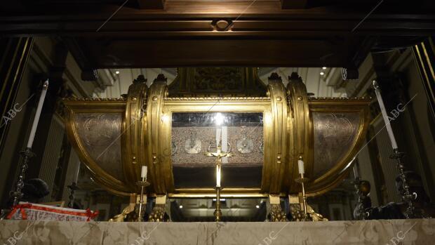 La vida de San Isidro Labrador, un santón mozárabe que fue emparedado durante la Guerra Civil