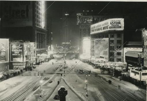 Nueva York, ciudad nevada.