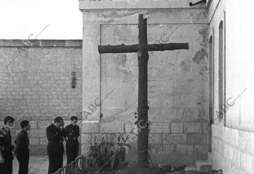 Rincón de la cárcel de Alicante donde Fue Fusilado José Antonio primo de Rivera