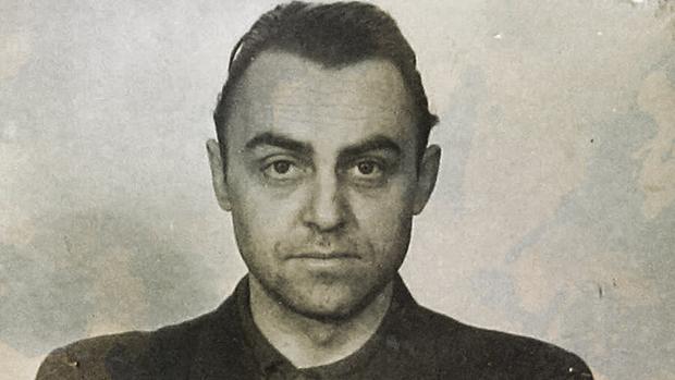 Alfred Naujocks, en una imagen después de ser detenido tras la Segunda Guerra Mundial