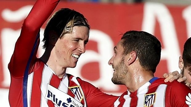 La cantera del Atlético brilla en el Día del Niño