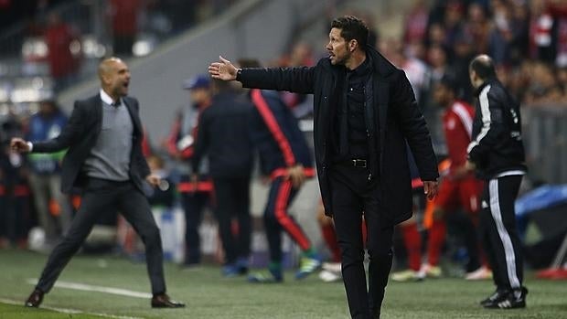 El derechazo de Simeone al delegado del Atlético