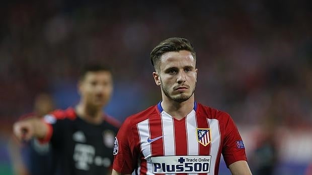 Saúl, héroe del partido de ida