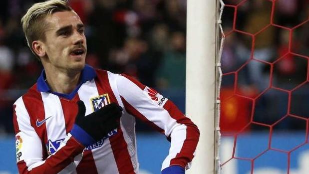 Griezmann, feliz en el Atlético