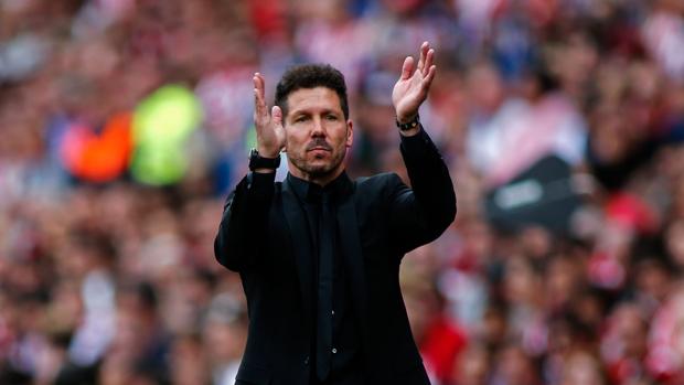 Simeone: «Sí, me quedo en el Atlético»