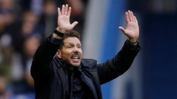 Simeone: «Los jugadores han respondido como equipo»