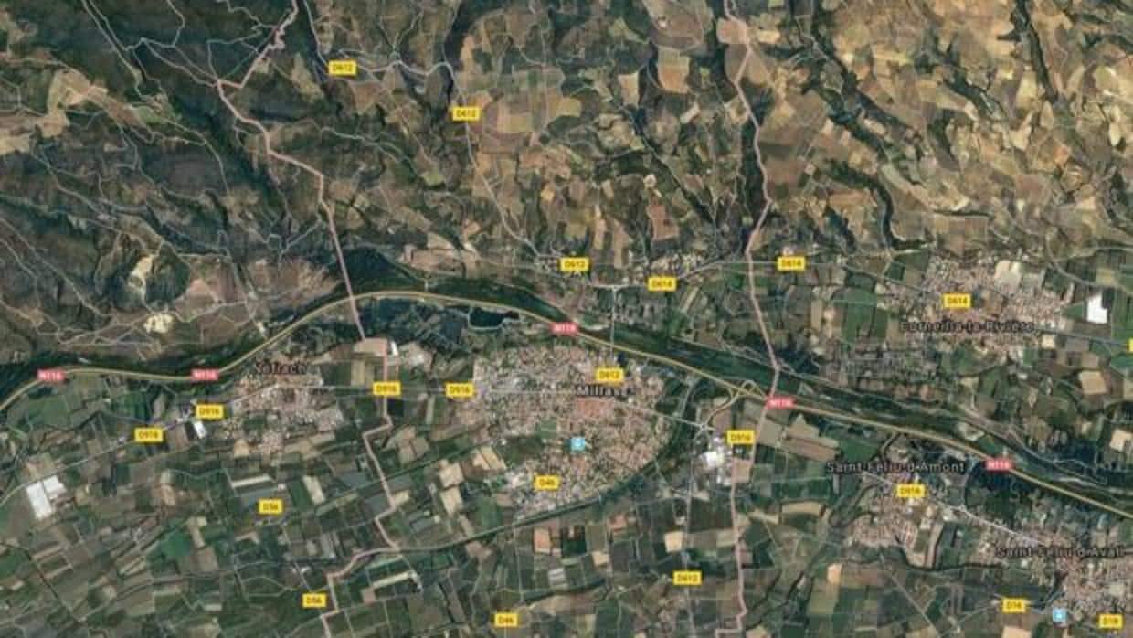 La Prefectura de Pirineos Orientales ha emitido un comunicado en el que confirmó un «accidente grave»