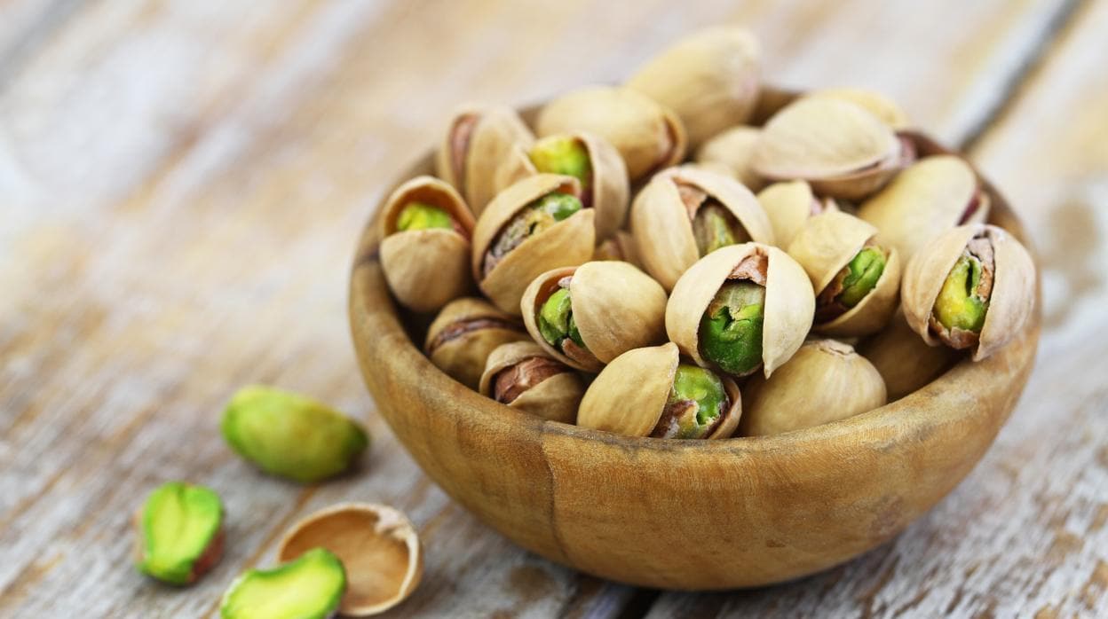 Los pistachos son bajos en grasas saturadas, y no poseen colesterol