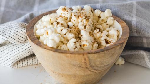 Palomitas con curry.