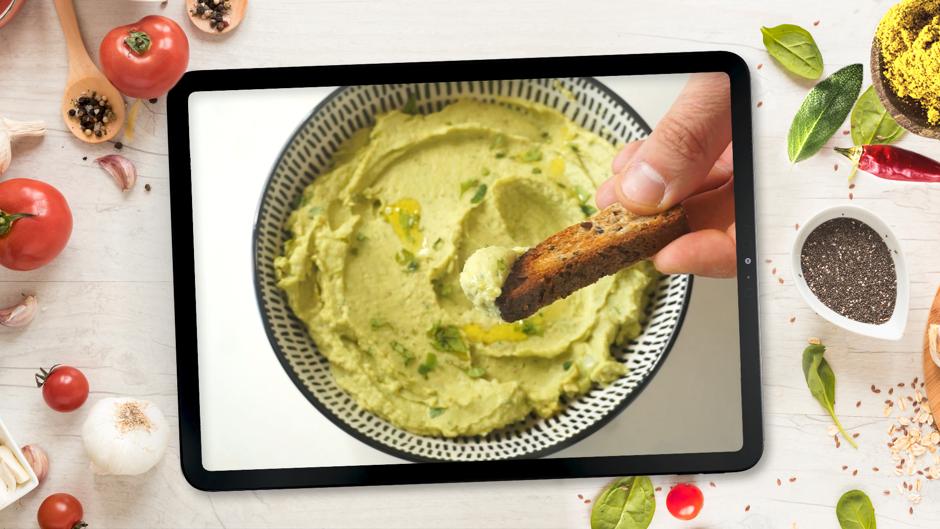 Guaca-hummus, la receta nutritiva del Chef Bosquet para las cenas de verano