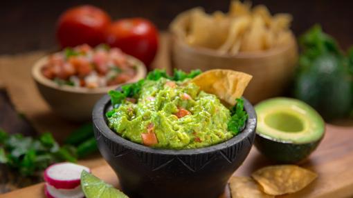 Guacamole con chalota y lima