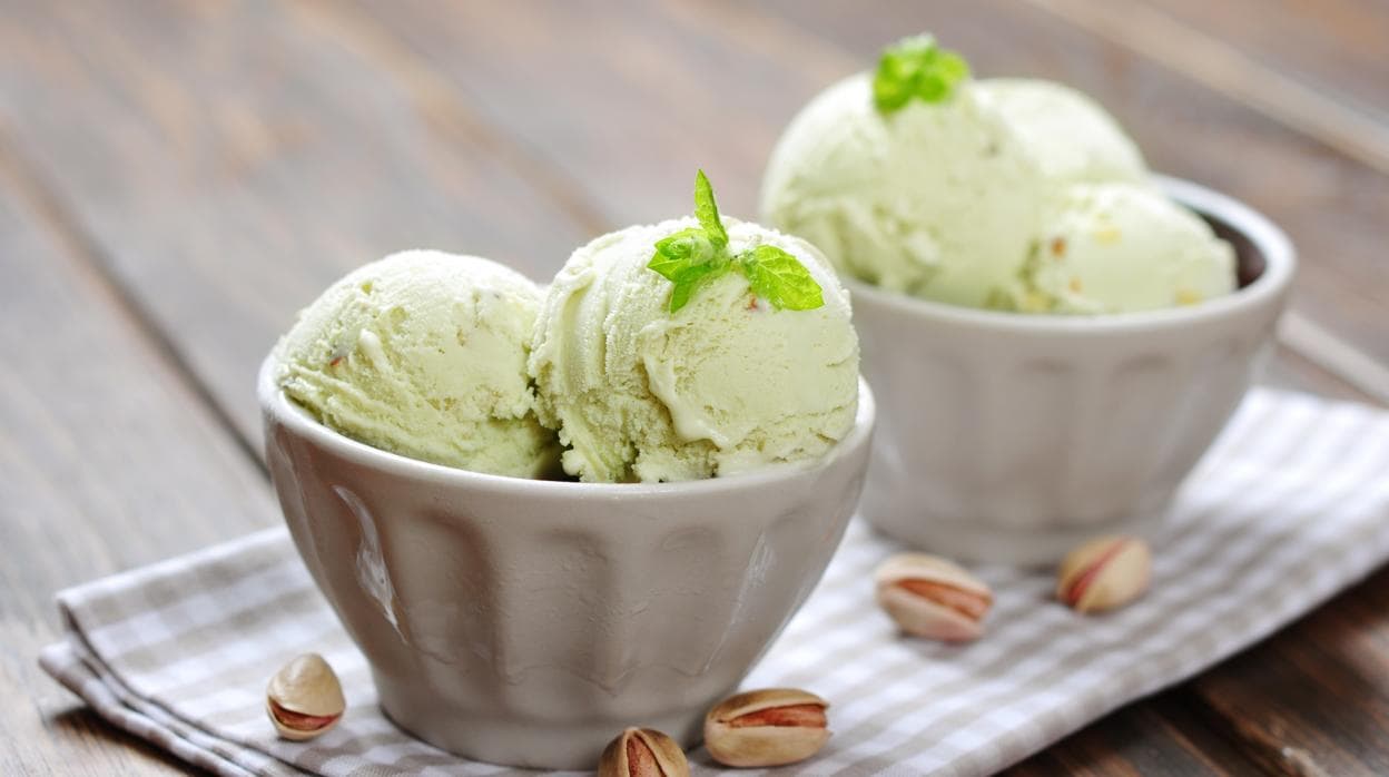La receta del helado de pistacho y el truco para que quede perfecto