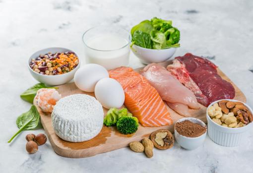 Proteínas y grasas saludables