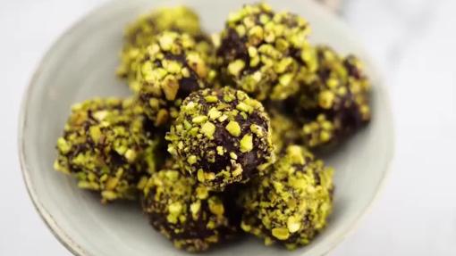 Trufas de pistacho