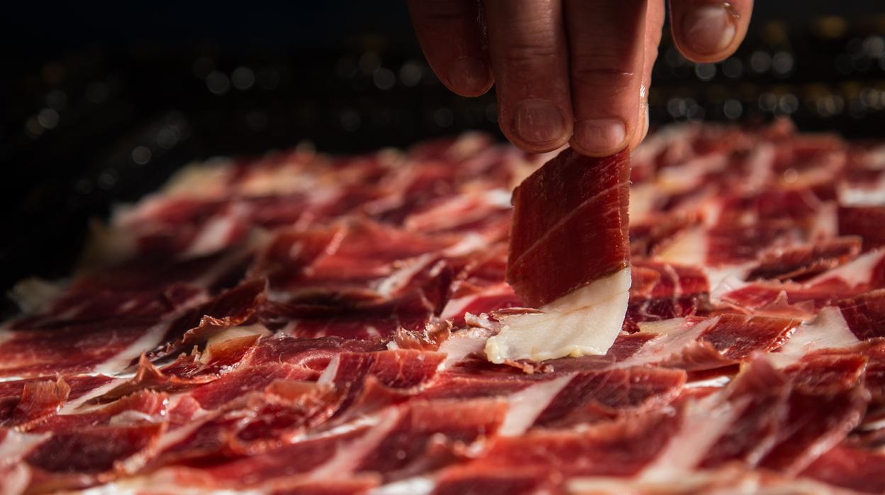 Jamón ibérico.