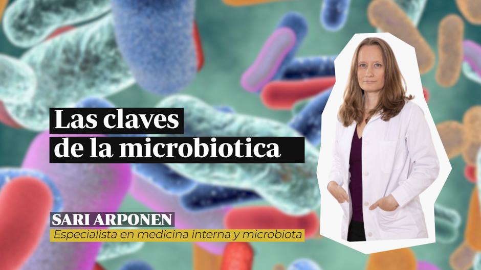 Las claves de microbiota de la doctora Sari Arponen
