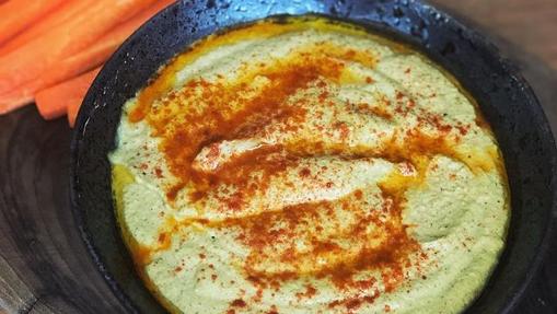 Hummus de calabacín.