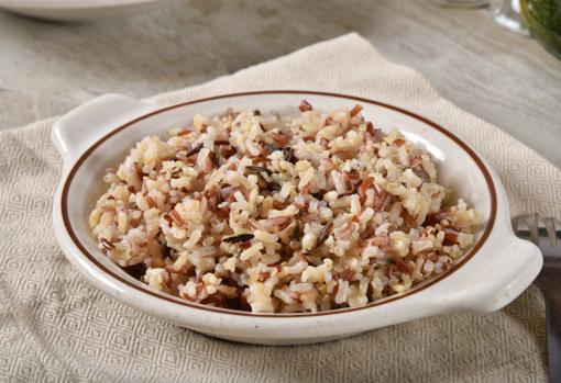 Arroz integral.