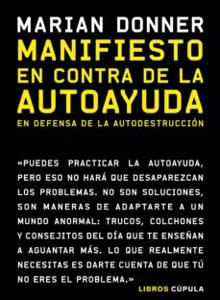 Portada de 'Manifiesto en contra de la autoayuda