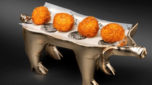 Croquetas de jamón.