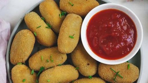 Croquetas de setas.