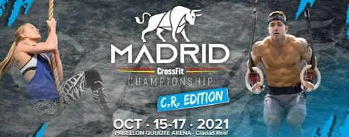 Cartel de promoción del Madric Crossfit Championship.