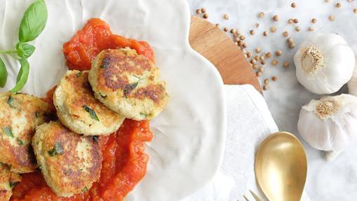 Albóndigas de alcachofas.