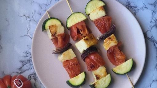 Ideas de brochetas para barbacoas saludables