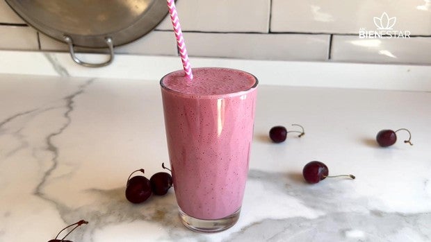 Batido de cerezas: la receta antioxidante y nutritiva para llenarte de energía