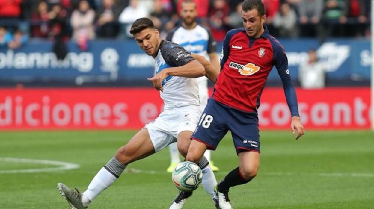 Juan Villar abandona las filas del Osasuna y se marcha al Almería.