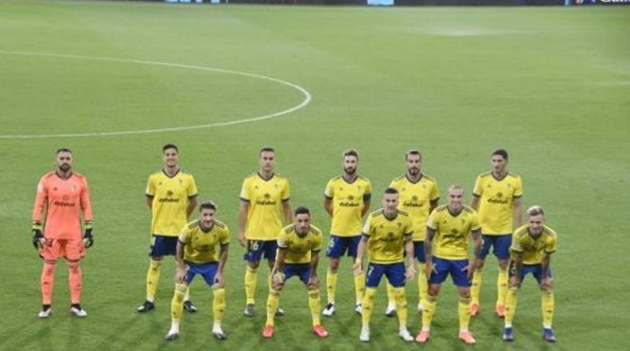 Once del Cádiz CF ante Osasuna