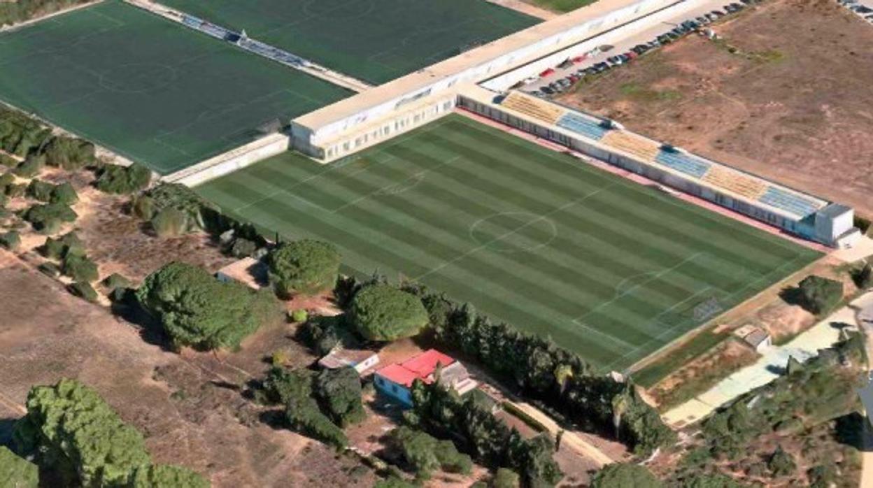 Imagen aérea de la ciudad deportiva del Rosal.