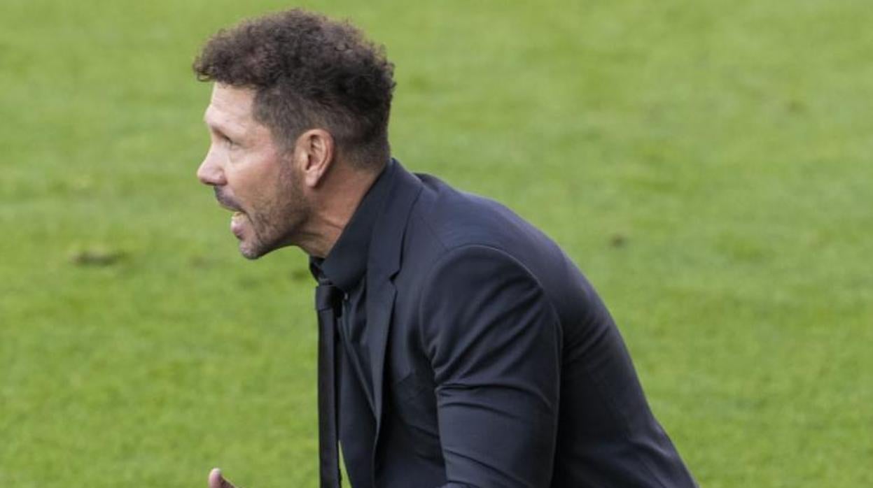 Cholo Simeone, entrenador del Atlético de Madrid.