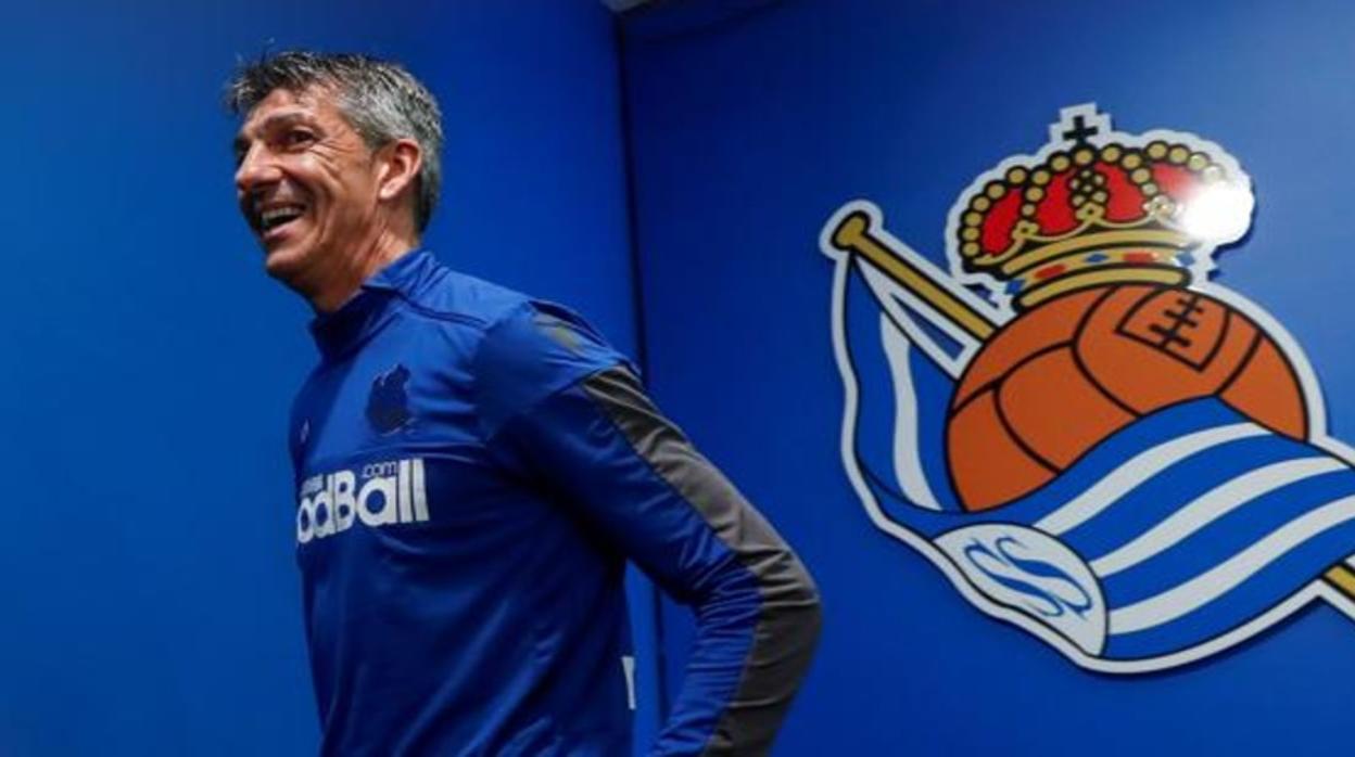 Inmanol Alguacil, técnico de la Real Sociedad, próximo rival del Cádiz CF