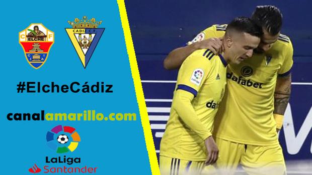 Elche - Cádiz, Resultado, resumen y goles