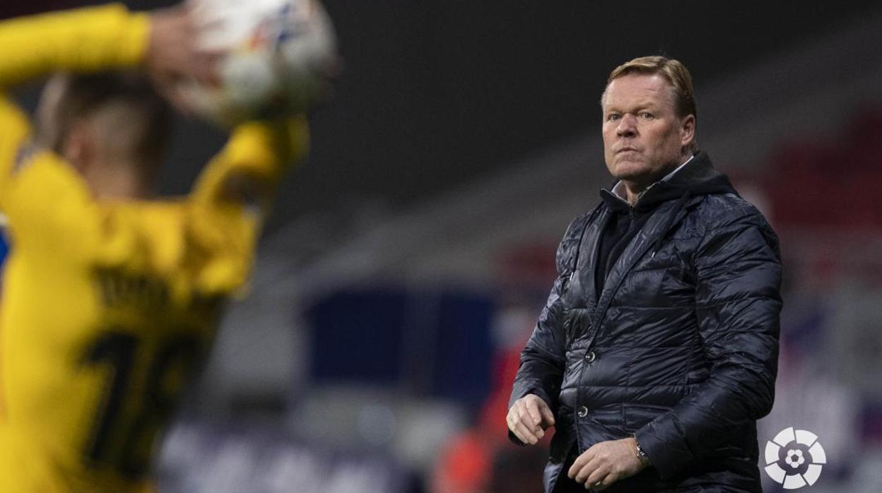 Ronald Koeman, entrenador del FC Barcelona.