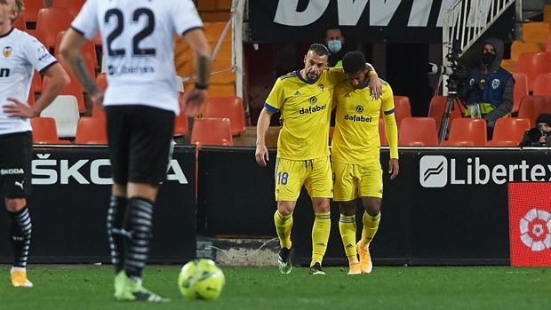 Cádiz CF: Un mes después llegó el gol en LaLiga