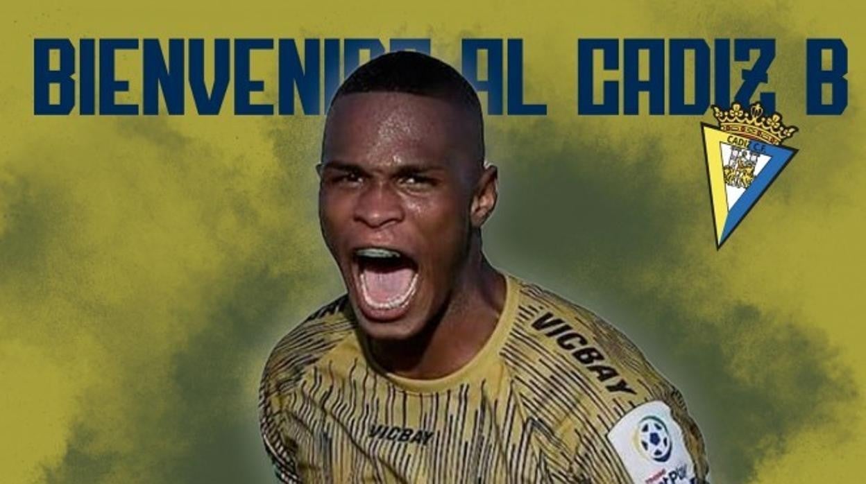 Johan Rodallega, nuevo jugador del Cádiz B.