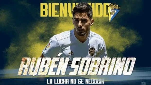 Ya es oficial: Rubén Sobrino llega al Cádiz