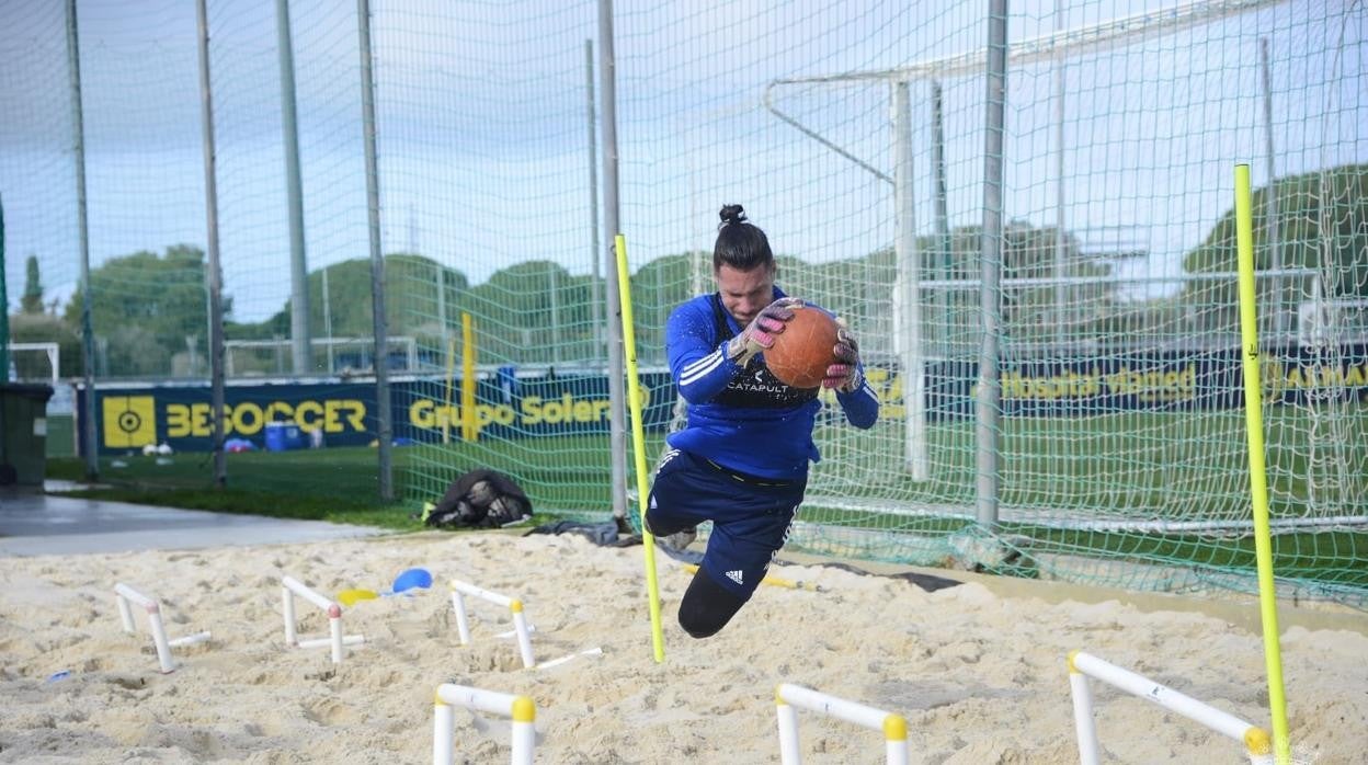 Ledesma entrena duro a las órdenes de Bocardo.