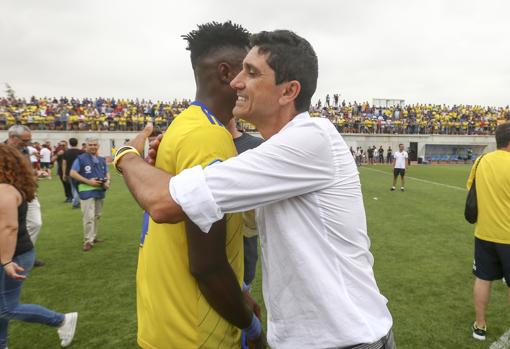 Juanma Pavón, ex entrenador del Cádiz B.